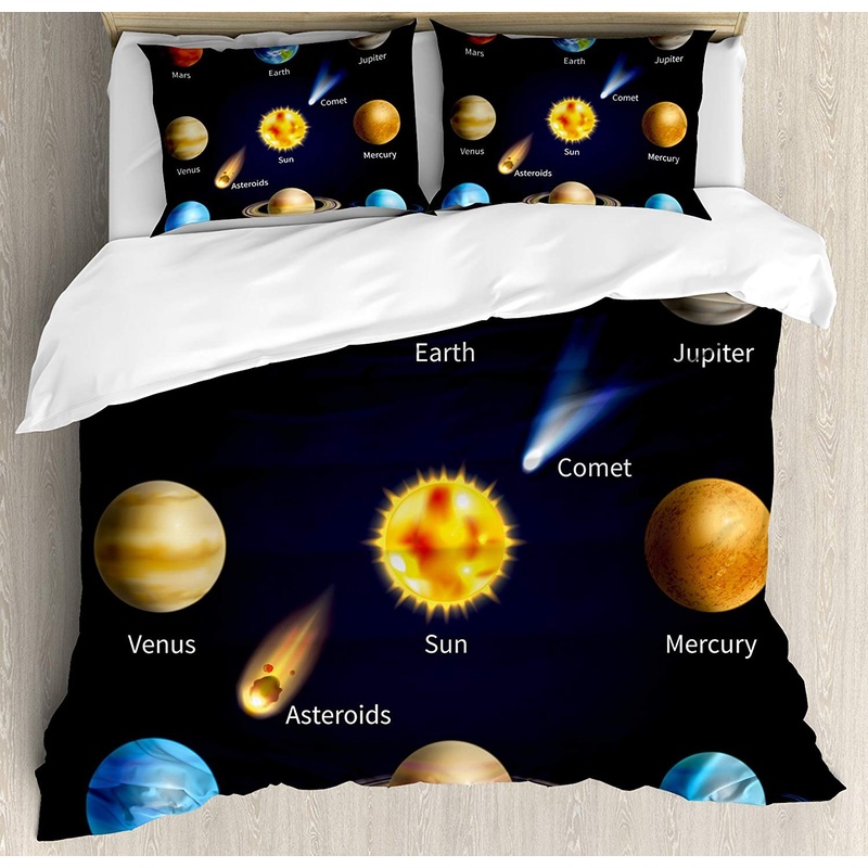 Solar System Planets CL05100157MDB Bedding Sets