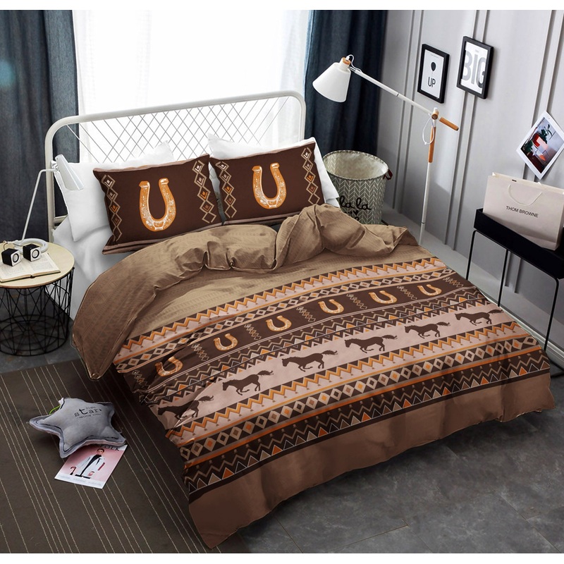Southwestern Wild Horses Microsuede CLA0211441B Bedding Sets