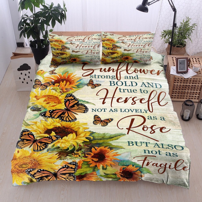 Sunflower Butterfly She S A Sunllower CL18110746MDB Bedding Sets