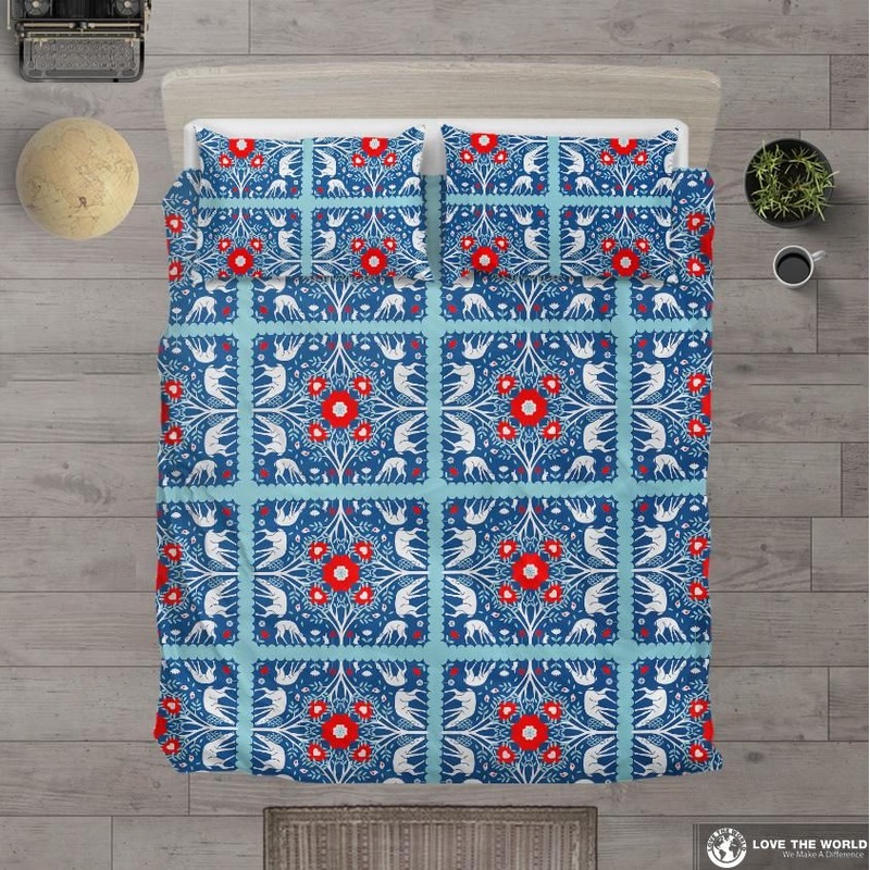 Swedish Folk Art CLA3010229B Bedding Sets