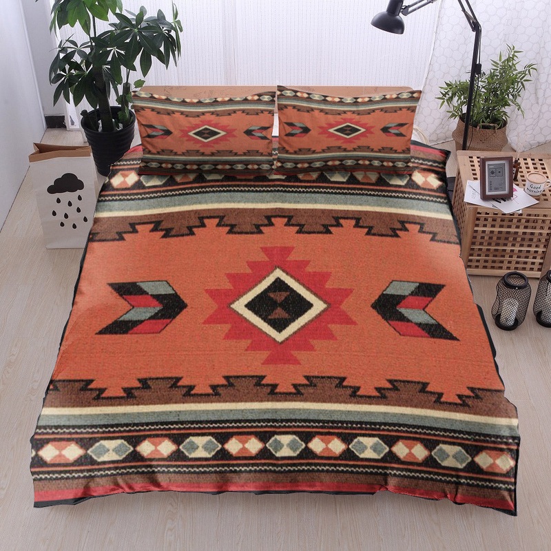 Terracotta Southwestern Accent NT25100292B Bedding Sets