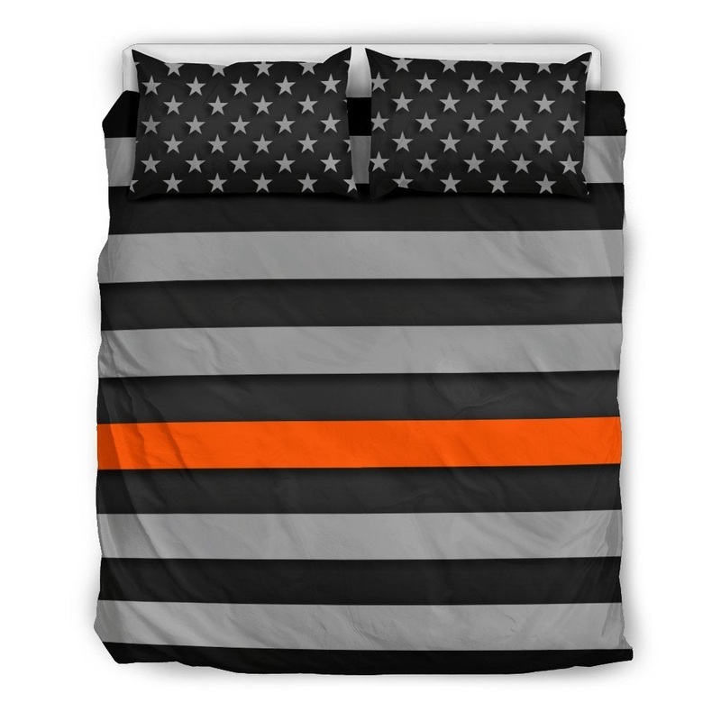 Thin Orange Line CL16100718MDB Bedding Sets