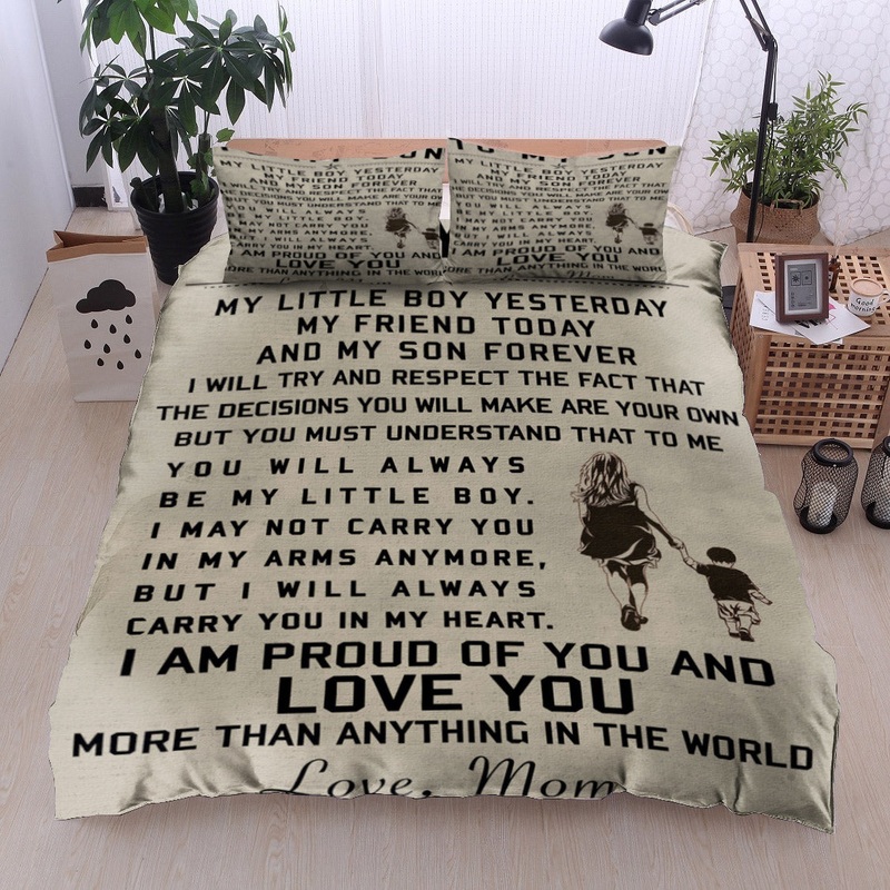 To My Son Love Mom CL18110856MDB Bedding Sets