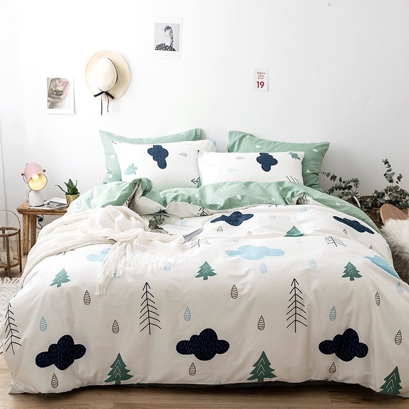 Trendy Cartoon Rain And Cloud Funny CLA1210474B Bedding Sets