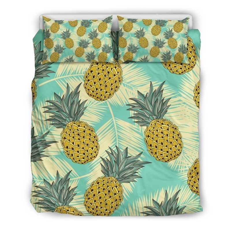 Tropical Vintage Pineapple CL16100758MDB Bedding Sets