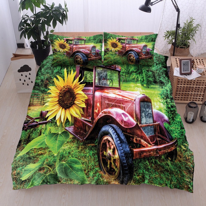 Truck Sunflower Farm BT10100276B Bedding Sets