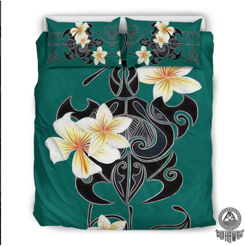 Turtle Plumeria CLM0910317B Bedding Sets