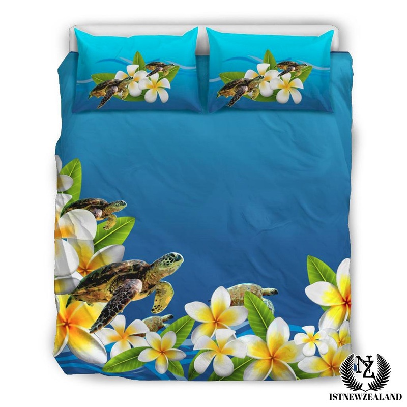Turtle Plumeria New Zealand CL21110594MDB Bedding Sets