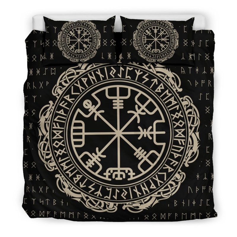 Viking Vegvisir Symbol CL2100097MDB Bedding Sets