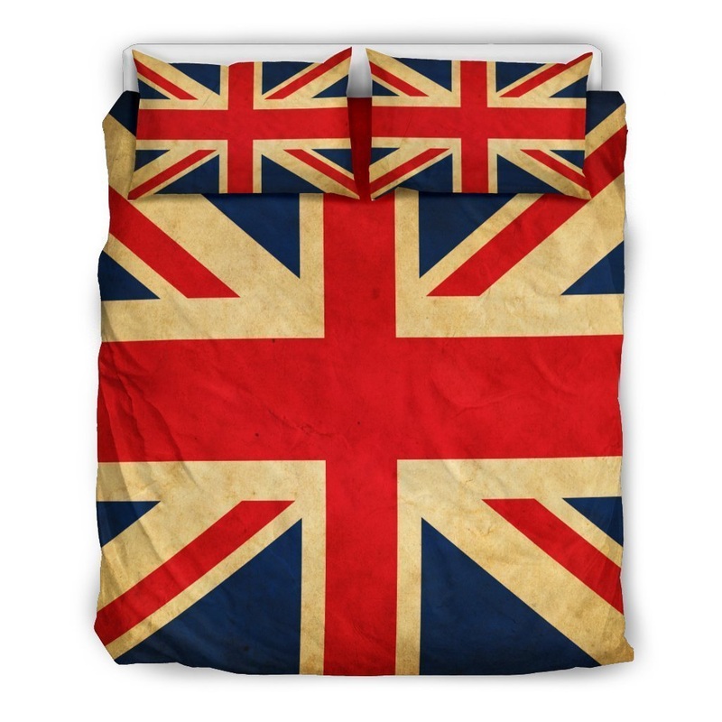 Vintage Union Jack British Flag CL16100803MDB Bedding Sets