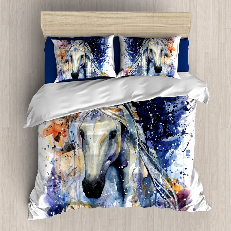 Watercolor Horse CL04110302MDB Bedding Sets