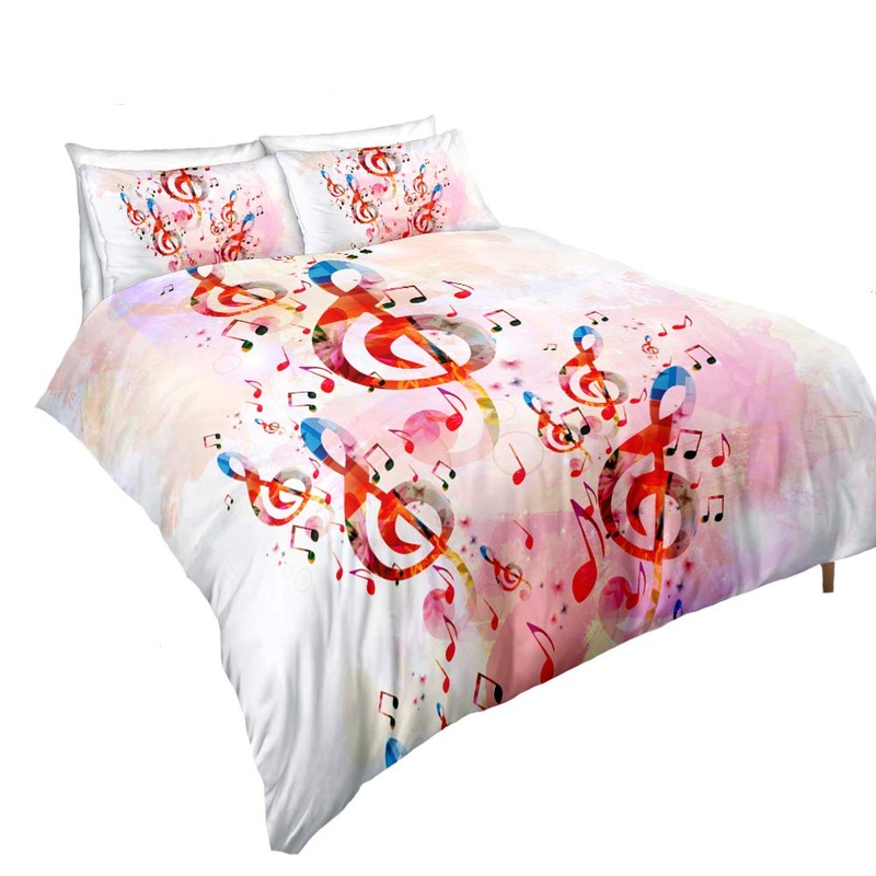 Watercolor Musical Notes CLG1910129B Bedding Sets