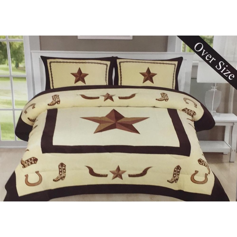 Western Longhorn Star CLM2110609B Bedding Sets