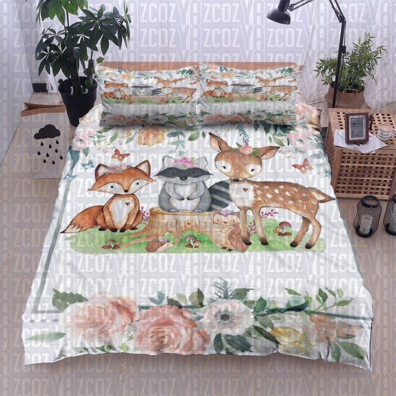 Woodland Animal CL22110417MDB Bedding Sets