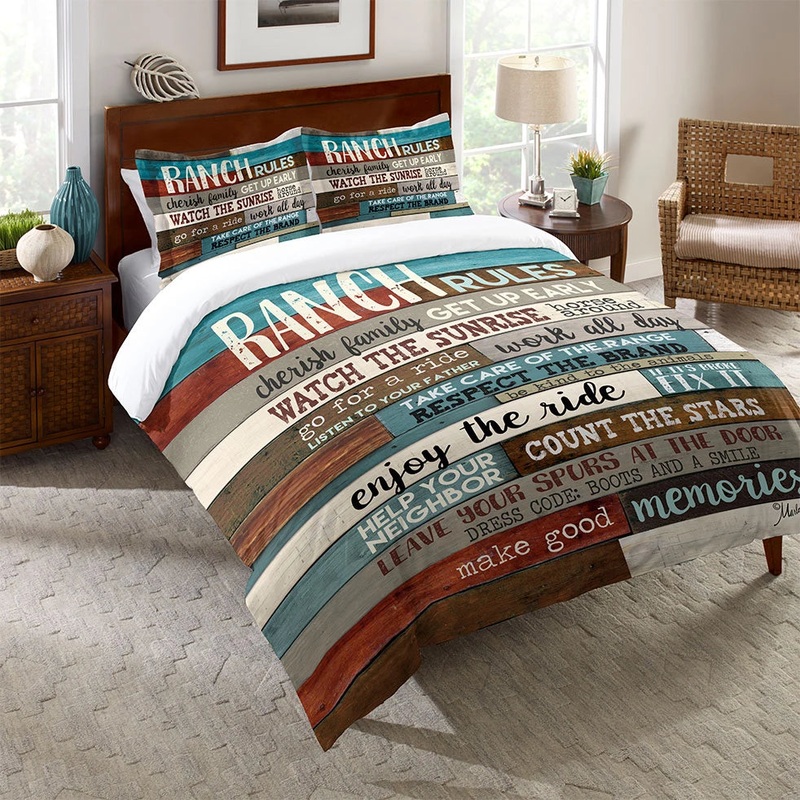 Southwest Ranch Rules CLA2609203B Bedding Sets