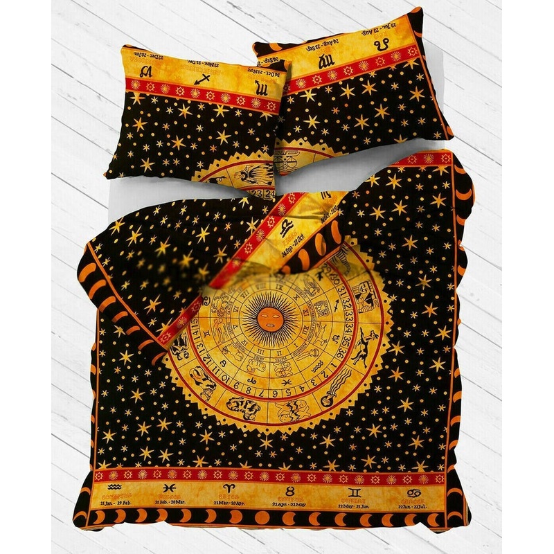 Yellow Zodiac CLA0210854B Bedding Sets