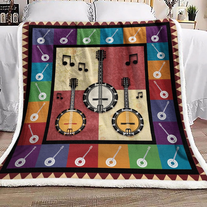 Banjo ML021015F Sherpa Fleece Blanket