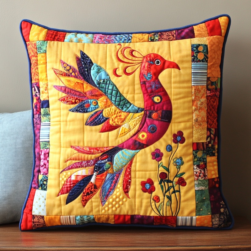 Phoenix DAI101224106 Quilted Pillow Case