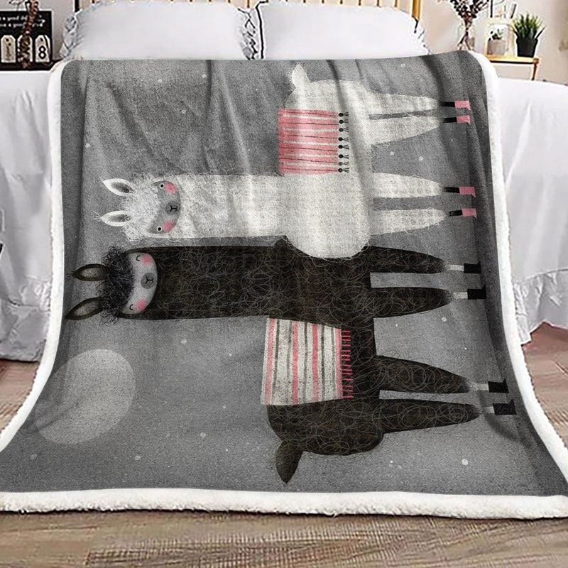 Alpaca NT1111011F Sherpa Fleece Blanket
