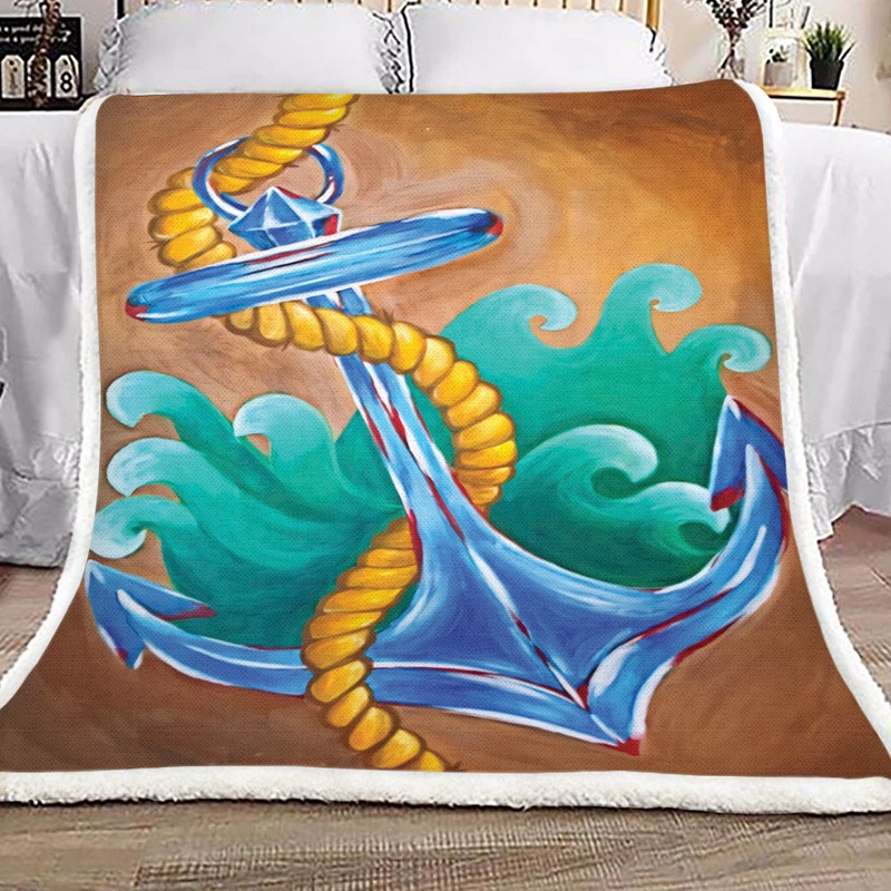 Anchor TN1610001TT Sherpa Fleece Blanket