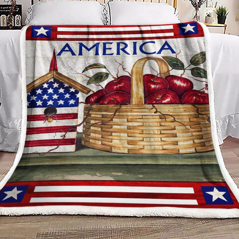 Apple Home HN2810005F Sherpa Fleece Blanket