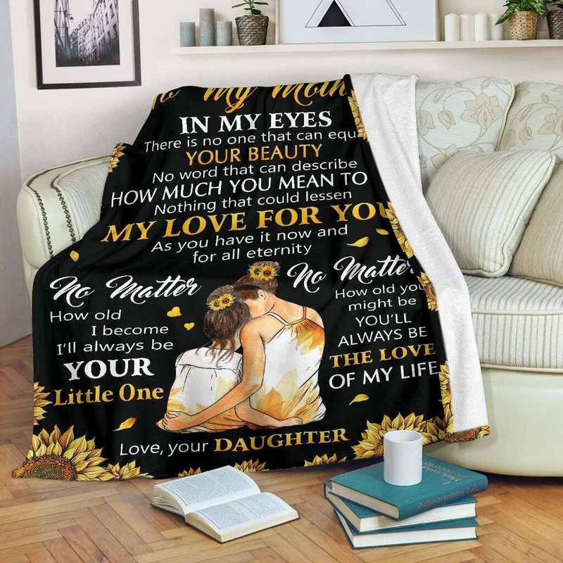 To My Mother CLA02120047F Sherpa Fleece Blanket