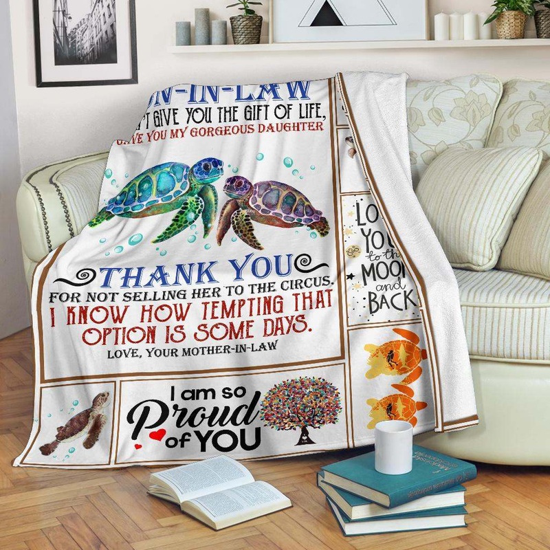 TO MY SON IN LAW CLA25100931F Sherpa Fleece Blanket