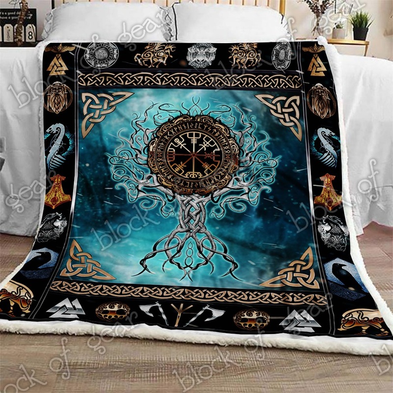 Viking CL301350MDF Sherpa Fleece Blanket