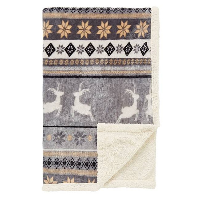 Winter CLT081043N Sherpa Fleece Blanket
