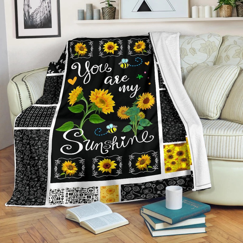 You Are My Sunshine CL11100225MDF Sherpa Fleece Blanket