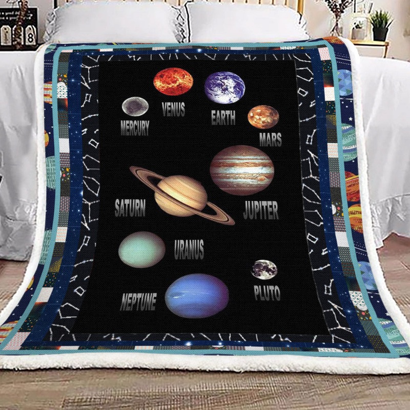 Astronomy YH25101248F Sherpa Fleece Blanket