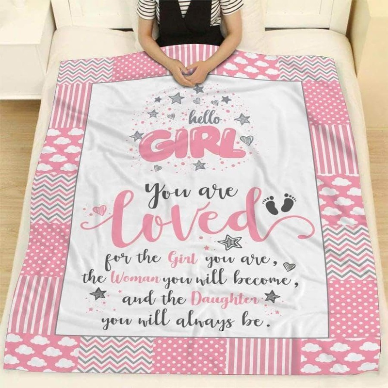 Baby Girl CL05100032MDF Sherpa Fleece Blanket