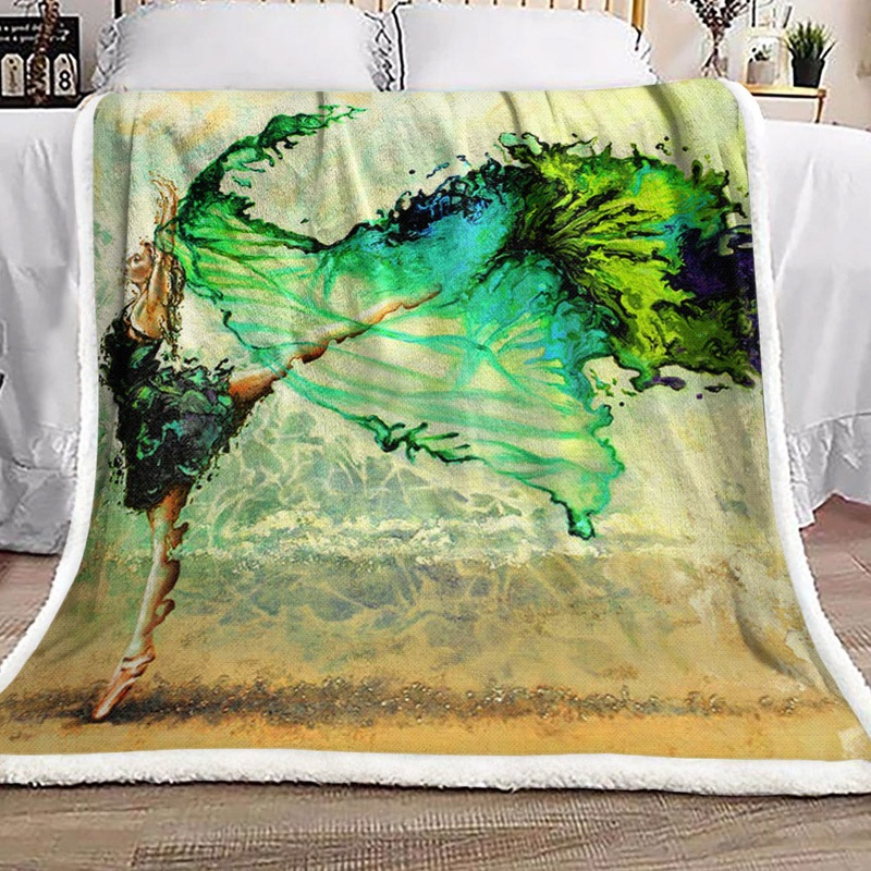Ballet HN270904F Sherpa Fleece Blanket