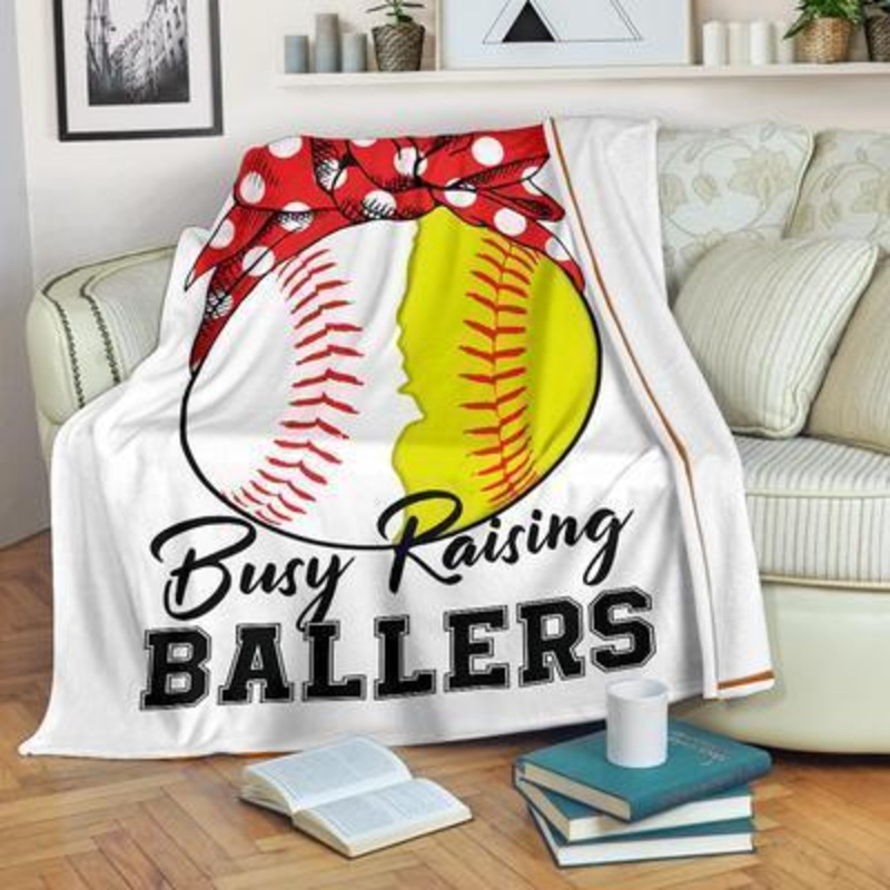 Baseball And Softball CLA1412946F Sherpa Fleece Blanket