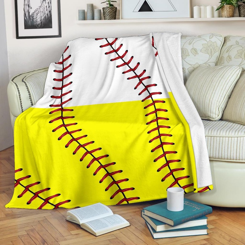 Baseball And Softball CLM3110038S Sherpa Fleece Blanket