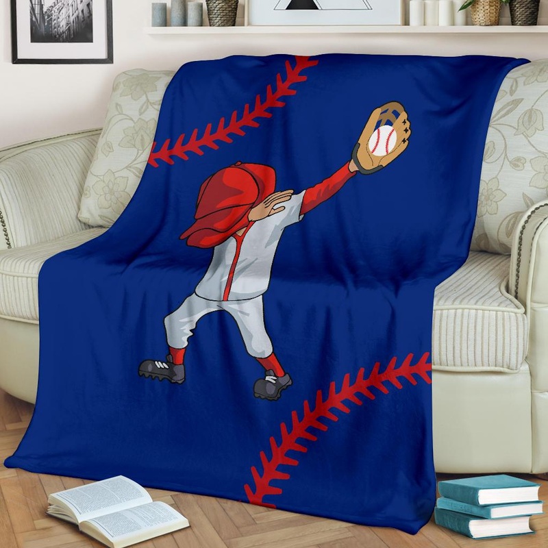 Baseball CLM2709003S Sherpa Fleece Blanket