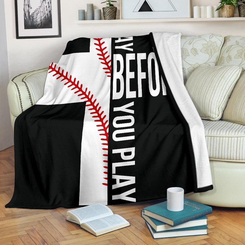 Baseball CLM2709004S Sherpa Fleece Blanket
