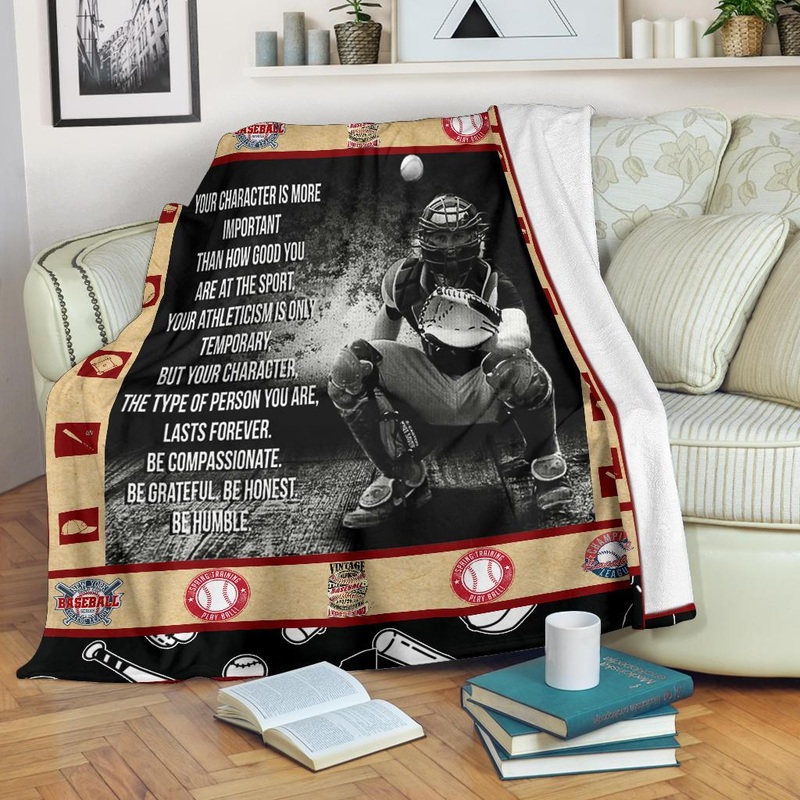 Baseball CLM2709021S Sherpa Fleece Blanket