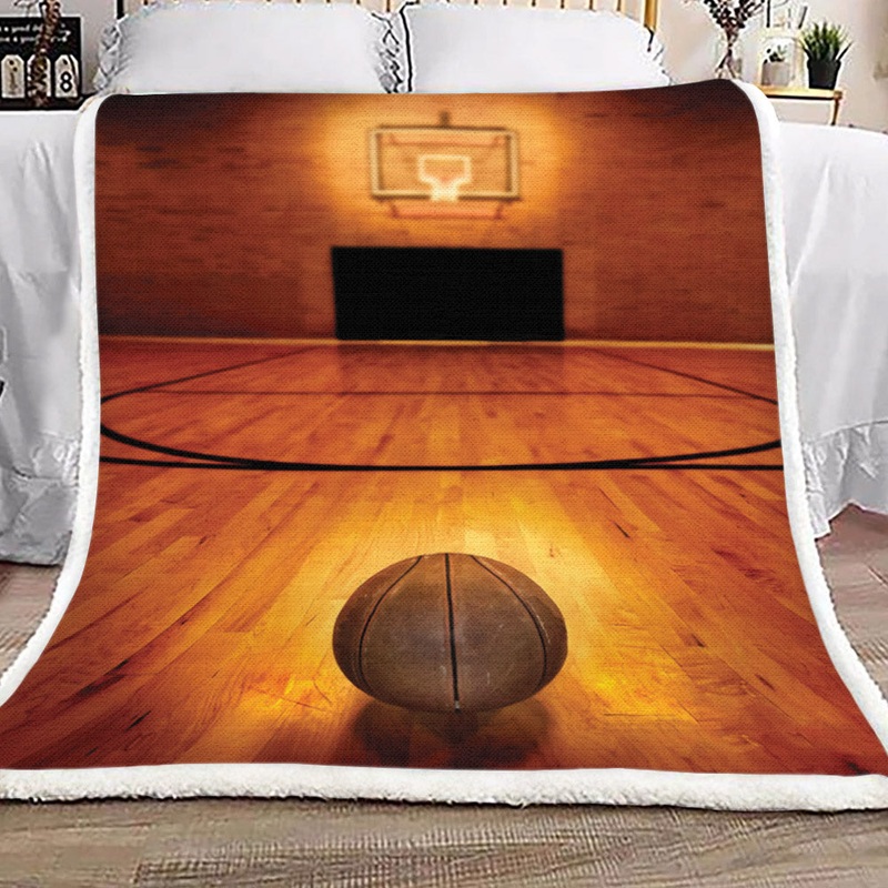 Basketball TT1610011TT Sherpa Fleece Blanket