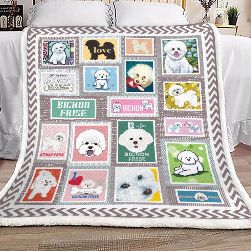 Bichon YH25101184F Sherpa Fleece Blanket