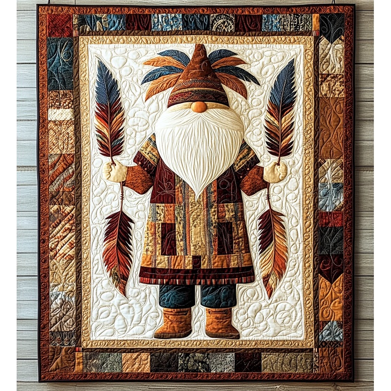 Native American Gnome DAI171224078 Quilt Blanket