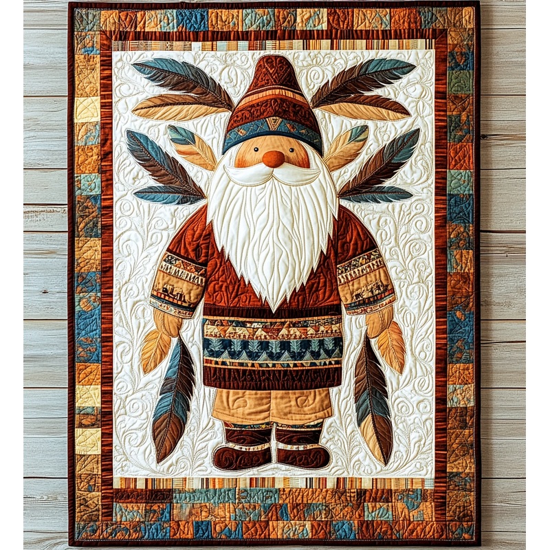 Native American Gnome DAI171224080 Quilt Blanket