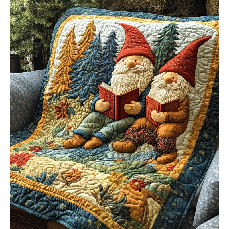 Reading Gnome DAI171224085 Quilt Blanket