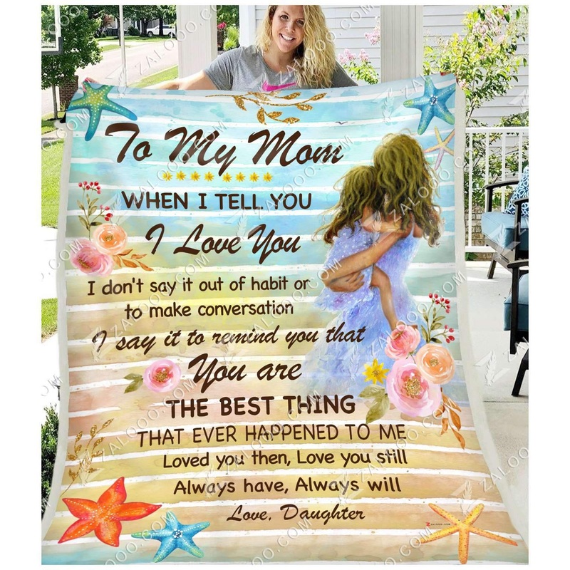 To My Mom CL2509122MDF Sherpa Fleece Blanket