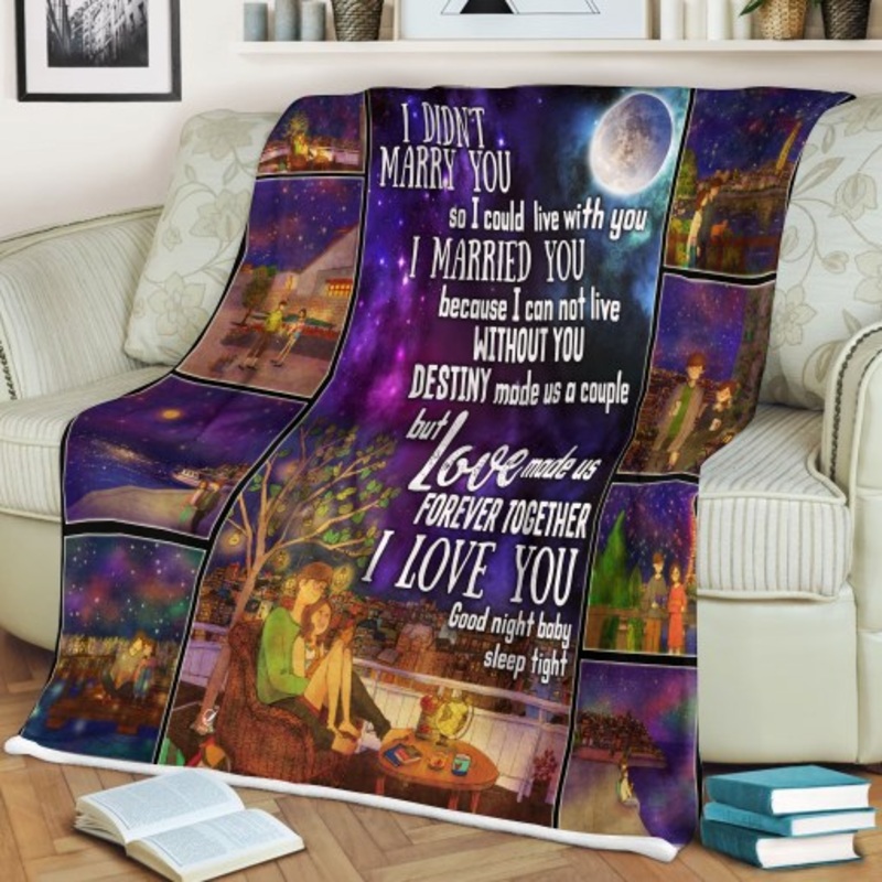 To My Wife CLM2210171S Sherpa Fleece Blanket
