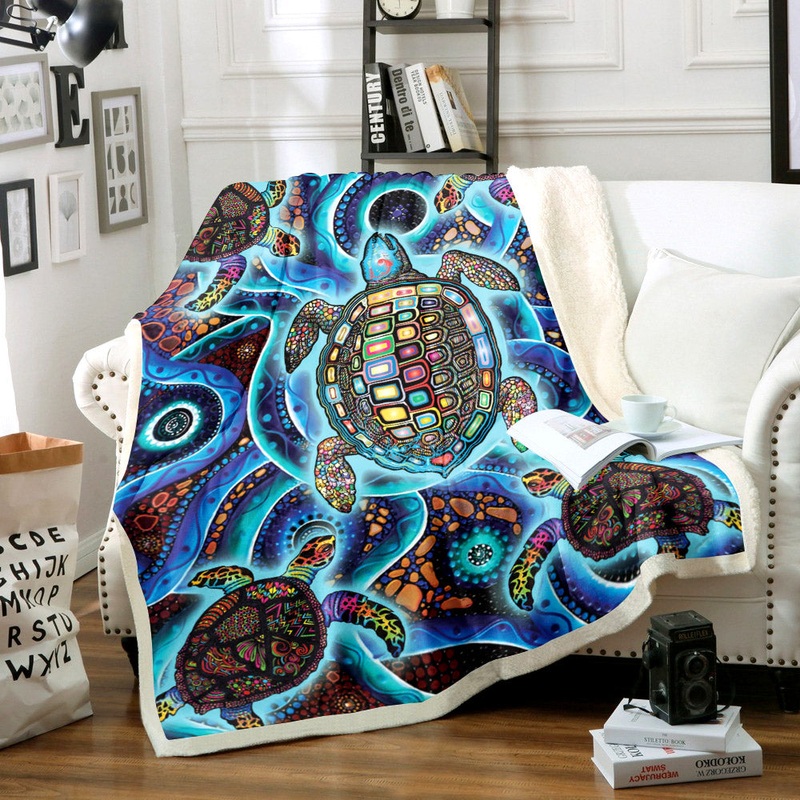 Turtle TL1710146TT Sherpa Fleece Blanket