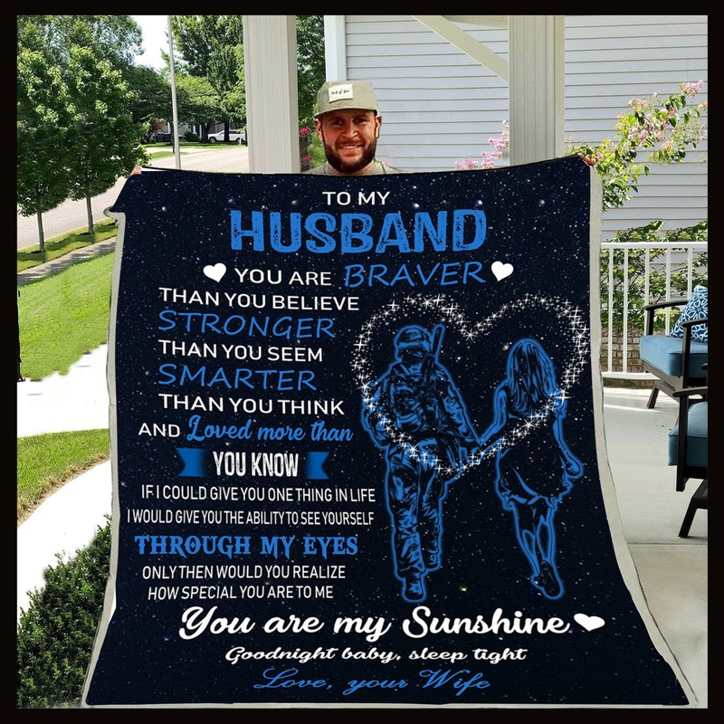 Wife To Husband CLA1010022F Sherpa Fleece Blanket