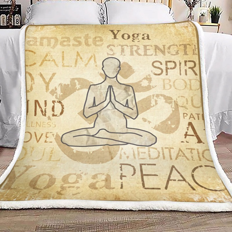 Yoga NN0710199TT Sherpa Fleece Blanket