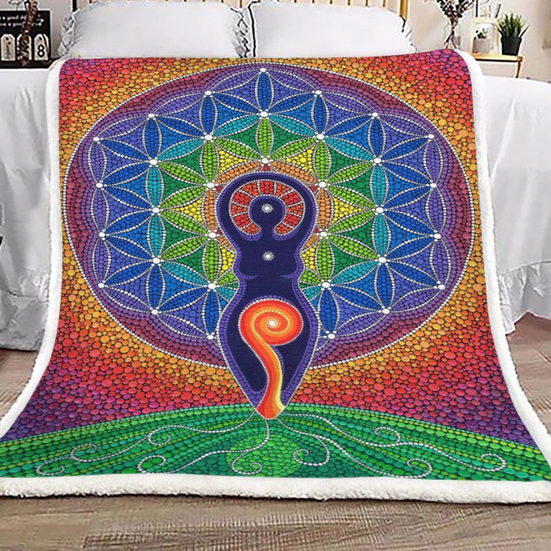 Yoga TL1709250TT Sherpa Fleece Blanket