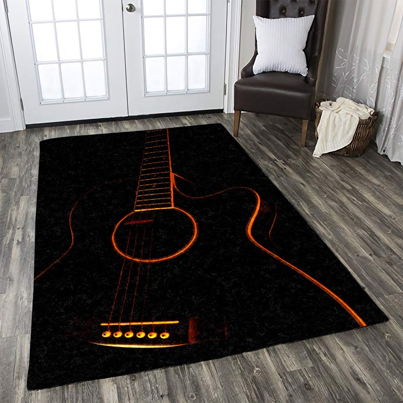 Black Guitar CLM280707M Rug